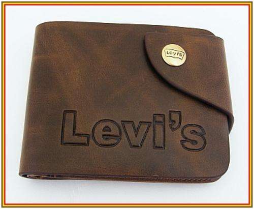 MENS LEVI'S WALLET - BROWN