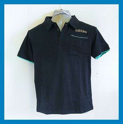 MENS ADIDAS GOLF SHIRT - SIZE : MED