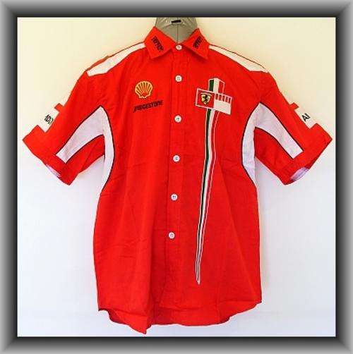 MENS RED FERRARI SHIRT - SIZE : X LARGE