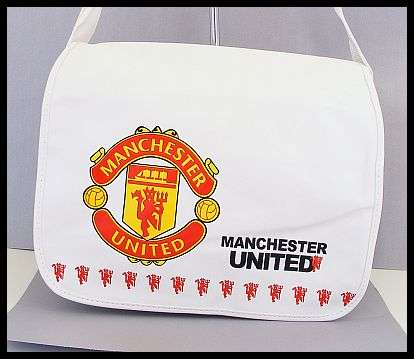 WHITE MANCHESTER UNITED BAG