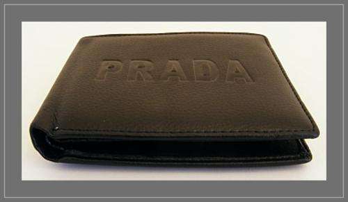 MENS PRADA WALLET - BLACK