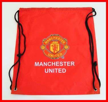RED MANCHESTER UNITED DRAW STRING BAG