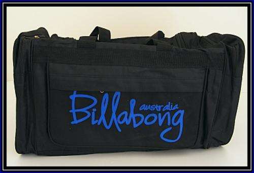 BLACK BILLABONG SPORTS  TOG BAG