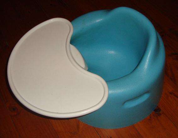 Blue Bumbo Seat & Tray