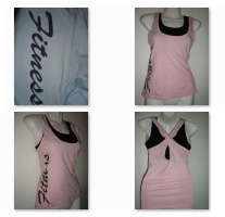 2x Ladies Fitness Tops {Medium}