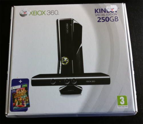 Microsoft Xbox 360 250 GB S + Kinect Combo Console (***AS NEW ***)