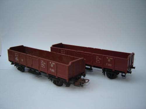 Lima HO open coalwagons x2