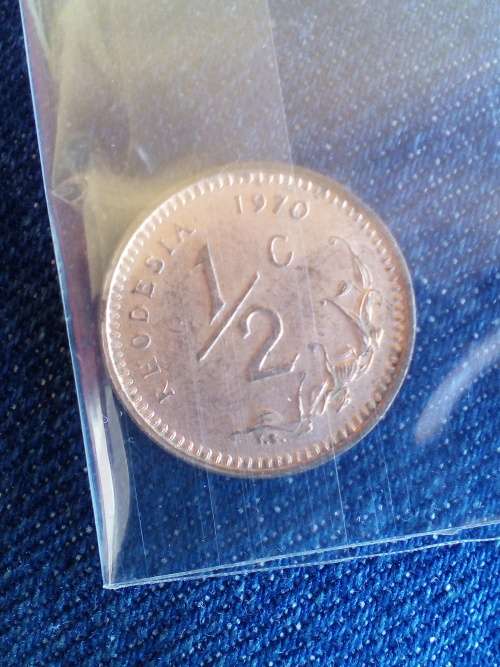 Rhodesia half cent