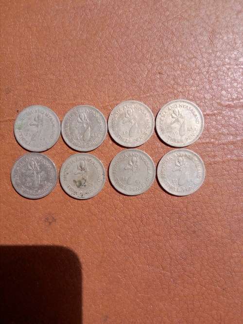 Rhodesia 1964 three pence