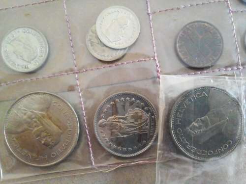 Swiss coin lot