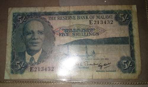 Malawi five schillings