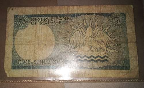 Malawi five schillings