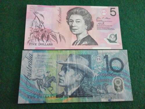 Australia 5 & 10 Dollars