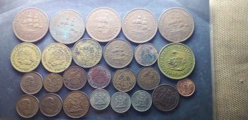 South African coin lot