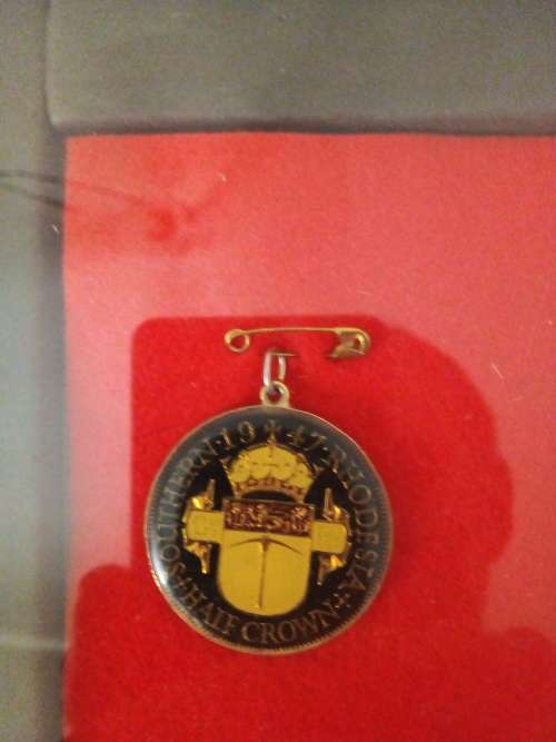 Rhodesia coin pendants
