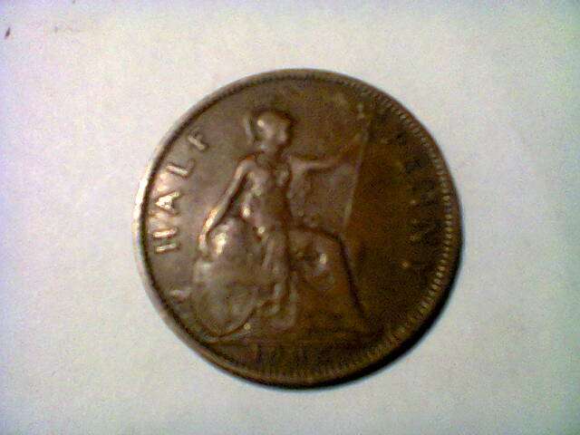 Britsh half penny