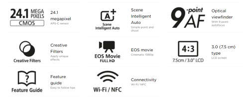 CANON EOS 2000D - Starter kit