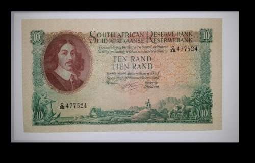 G RISSIK - R10 NOTE in mint condition