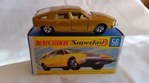 1969 MATCHBOX  SUPERFAST -  SERIES 56  - BMC 1800 PINNANFARINA  - MADE IN ENGLAND