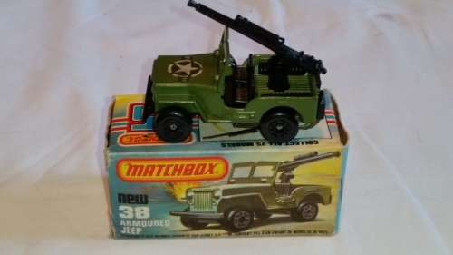 1978 MATCHBOX SUPERFAST-  SERIES 38  - JEEP - MADE IN ENGLAND
