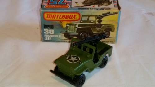 1978 MATCHBOX SUPERFAST-  SERIES 38  - JEEP - MADE IN ENGLAND