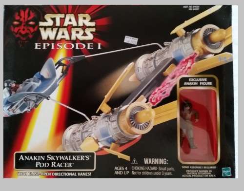 1998 STAR WARS EPISODE 1 -  HASBRO MODEL - ANAKIN SKYWALKER'S POD RACER