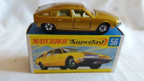 1969 MATCHBOX  SUPERFAST -  SERIES 56 - BMC 1800 PININFARINA  - MADE IN ENGLAND