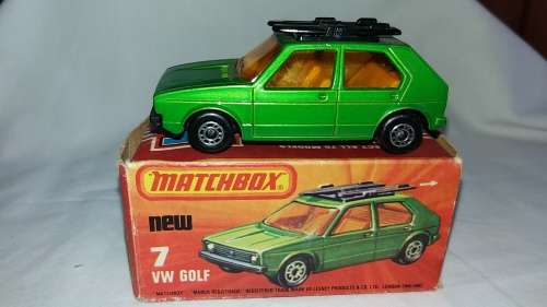 1976 MATCHBOX  SUPERFAST -  SERIES 7 - VW GOLF  - MADE IN ENGLAND