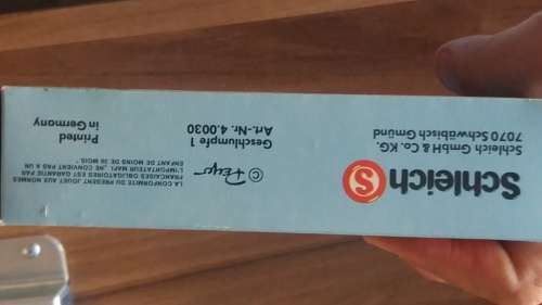 Schleich Smurfs  Garden Playset # 1 - Model 40030 - Mint in box