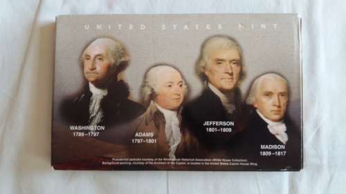 2007 UNITED STATES PRESIDENTIAL $1 COIN PROOF SET - MINT CONDITION