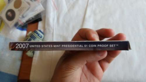 2007 UNITED STATES PRESIDENTIAL $1 COIN PROOF SET - MINT CONDITION