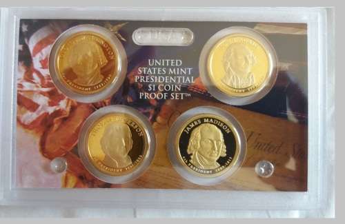 2007 UNITED STATES PRESIDENTIAL $1 COIN PROOF SET - MINT CONDITION