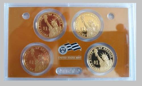 2007 UNITED STATES PRESIDENTIAL $1 COIN PROOF SET - MINT CONDITION