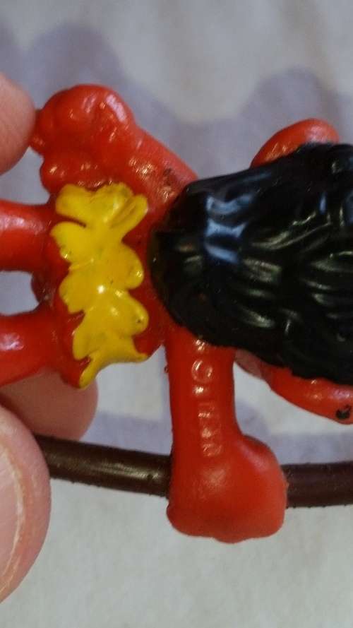 1973 SCHLEICH 20069 - JUNGLE SMURF - PEYO BULLY  - MADE IN WEST GERMANY