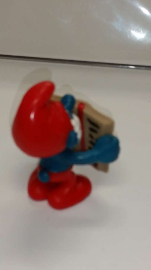 1983 SCHLEICH 20174 - PAPA SMURF WITH MAGIC BOOK - PEYO/W. BERRIE & CO.  - MADE IN HONG KONG