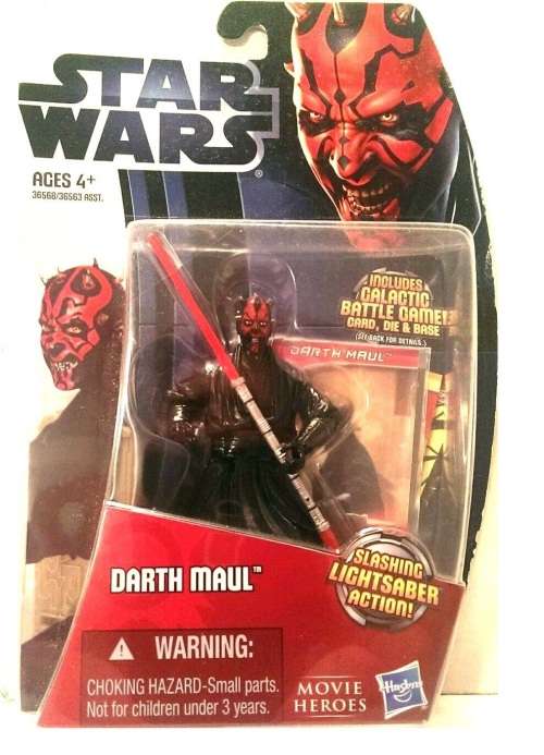 HASBRO STAR WARS - DARTH MAUL -  MOVIE HEROES SERIES 36568