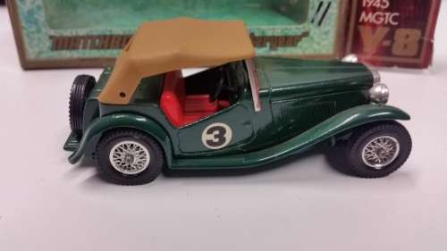 1977 MATCHBOX LESNEY- MODELS OF YESTERYEAR - Y-8 - 1945 MGTC - MADE IN ENGLAND