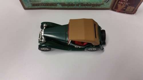 1977 MATCHBOX LESNEY- MODELS OF YESTERYEAR - Y-8 - 1945 MGTC - MADE IN ENGLAND