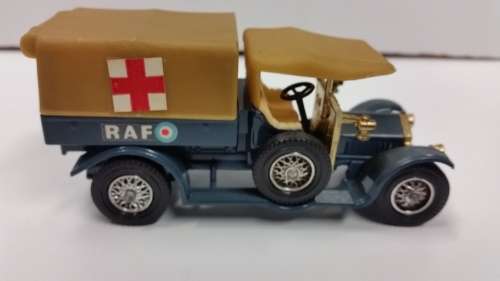 1977 MATCHBOX LESNEY- MODELS OF YESTERYEAR - Y-13 - 1918 CROSSLEY RAF TENDER - MADE IN ENGLAND