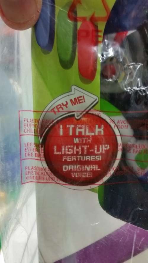 DISNEY ADVANCED TOY STORY 3 -Talking BUZZ Lightyear Action Figure - 30 cm tall