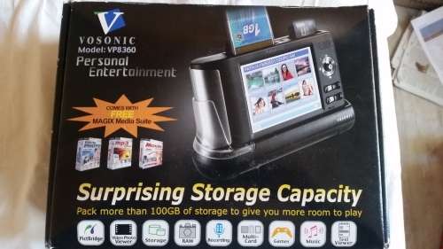 VOSONIC VP8360 PERSONAL ENTERTAINMENT MEDIA SYSTEM