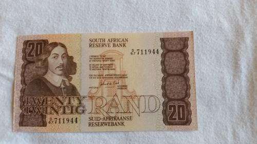 G DE KOCK - R20 Note  in Uncirulated condition