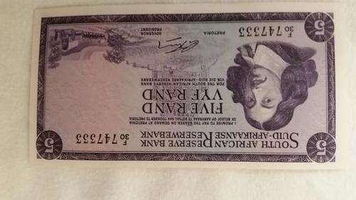 G Rissik - R5 Note in Mint condition