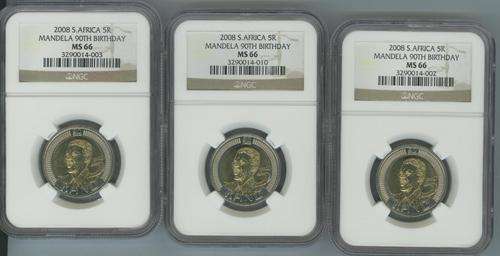 2008 - MANDELA 90TH BIRTHDAY R5 - MS 66