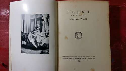 FLUSH, A BIOGRAPHY by VIRGINIA WOOLF ; FIRST EDITION 1933