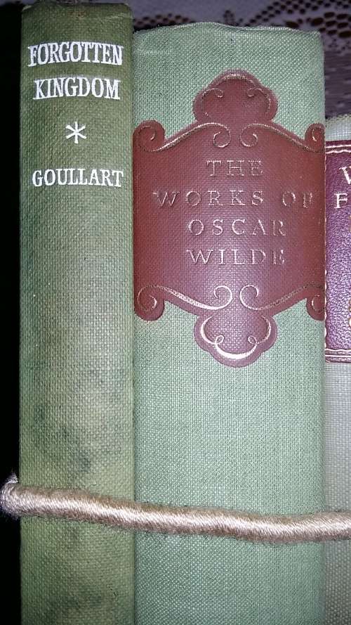 SET OF 5 VINTAGE AND ANTIQUE BOOKS FOR READING OR DECOR