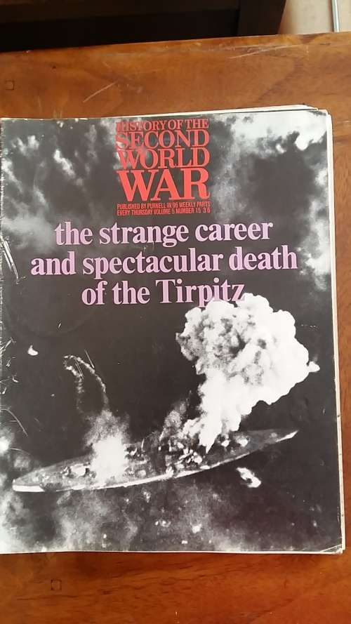 HISTORY OF THE SECOND WORLD WAR SERIES : SET OF 5 COLLECTABLE MAGAZINES ON WW2