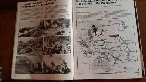 HISTORY OF THE SECOND WORLD WAR SERIES : SET OF 5 COLLECTABLE MAGAZINES ON WW2