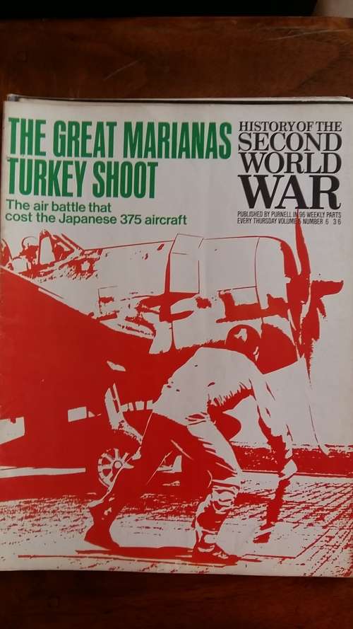 HISTORY OF THE SECOND WORLD WAR SERIES : SET OF 5 COLLECTABLE MAGAZINES ON WW2