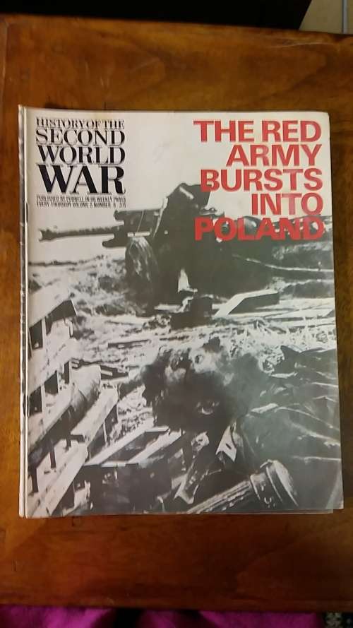 HISTORY OF THE SECOND WORLD WAR SERIES : SET OF 5 COLLECTABLE MAGAZINES ON WW2